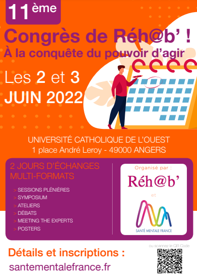 Congré de REHAB 2022 : à la conquête du pouvoir d'agir